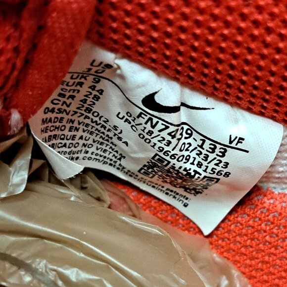 %Size 10 Nike Air Force 1 \'07 Athletic Department Men University Red / A 21 main image 7